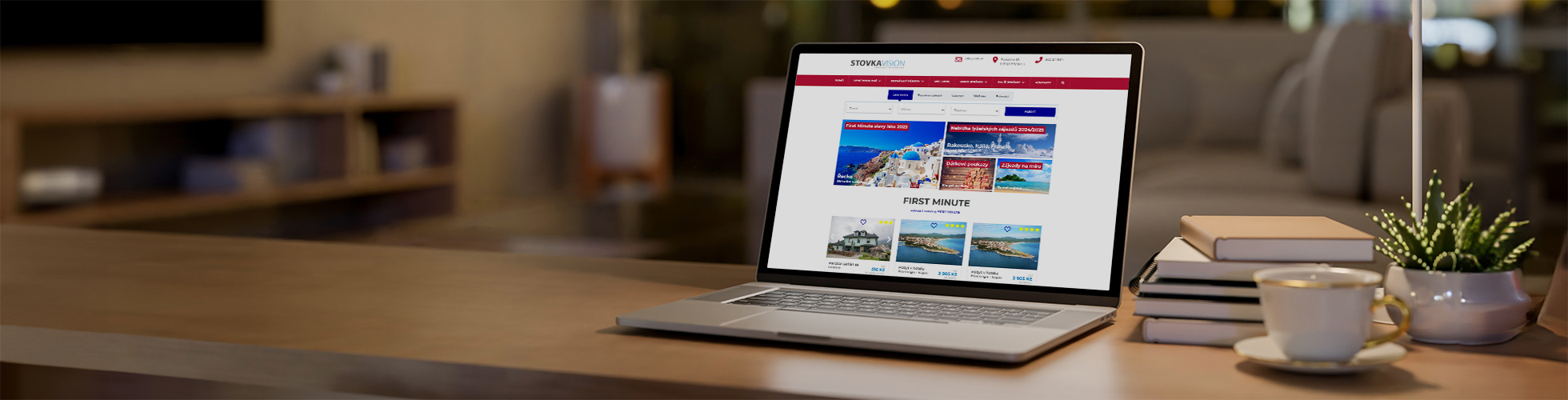 Profesionální webové stránky pro cestovní kanceláře